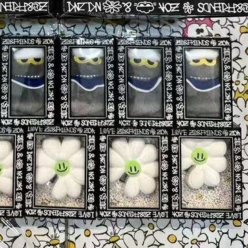 周邊上新 GD 權志龍 ZOA 聯名快閃周邊 小雛菊 煤氣罐 毛絨鑰匙扣 掛件周邊應援 貓貓 小雛菊