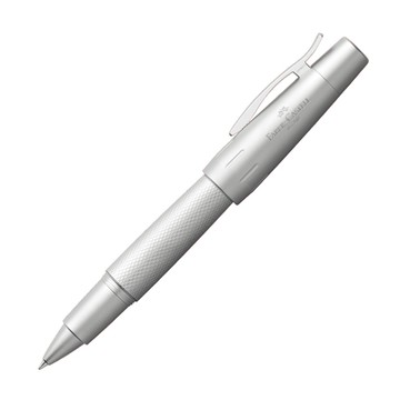 【非庫存商品急單勿下】Faber-Castell 輝柏 E-MOTION銀格紋鋼珠筆 NO.148675 (NOD)