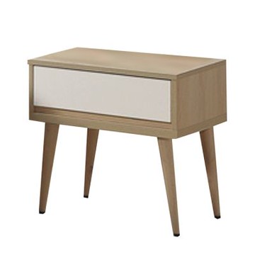 文創集 愛楓1.7尺單抽床頭櫃-52x40x52cm免組