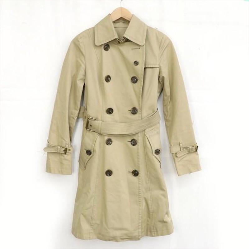 BURBERRY ブルーレーベル　トレンチコート Aライン　40 BURBERRY ブルーレーベルトレンチコート Aライン40