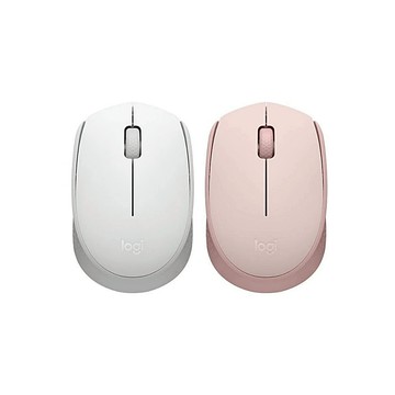 Logitech 羅技【 M170 無線 】滑鼠 簡約時尚 百搭 黑色/玫瑰粉/珍珠白