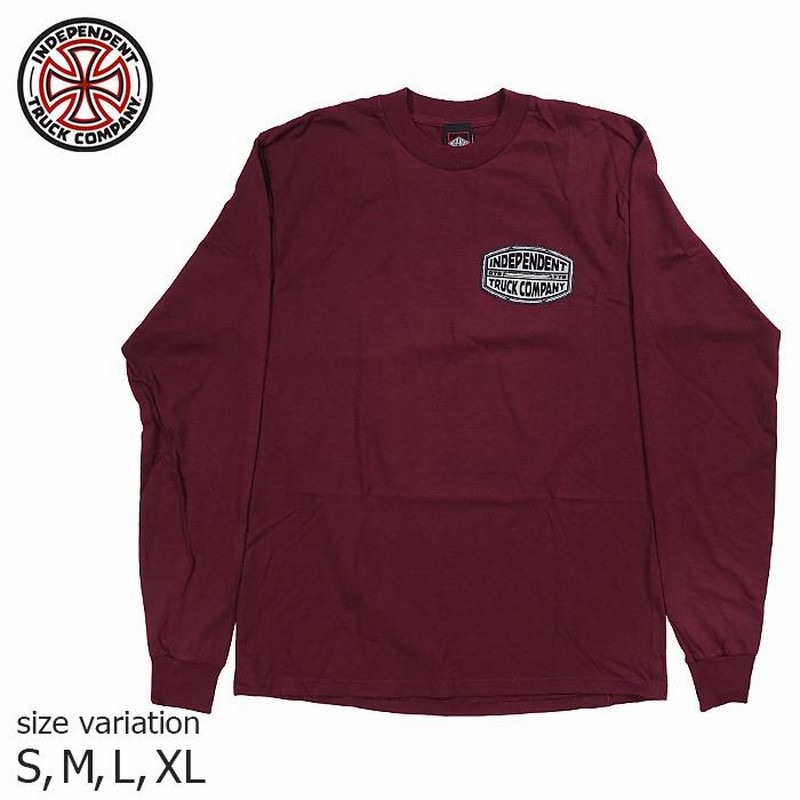 INDEPENDENT ロングTシャツ XL インディペンデント ロンT 【公式通販】