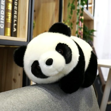 可愛熊貓公仔毛絨玩具成都趴趴大熊貓小號娃娃玩偶抱抱熊女孩禮物