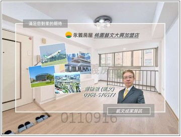 大有寶山商圈~賽珍珠溫馨 3改2房車｜桃園市桃園區興一街