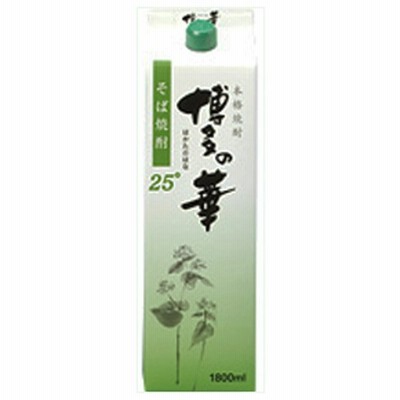 「そば本来のおおらかな香り」　博多の華　そば焼酎　25度　1800mlパック(2)