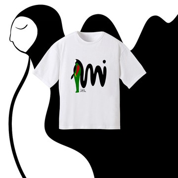 隨風而去寬版落肩短T