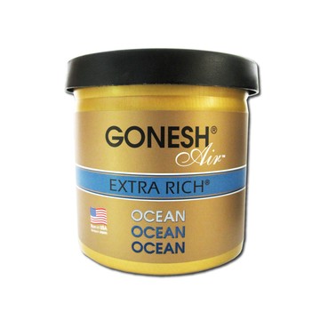 Gonesh 【日本】室內汽車用香氛固體凝膠空氣芳香劑(OCEAN 海洋香味78g/罐 長效約8週持久芳香型)