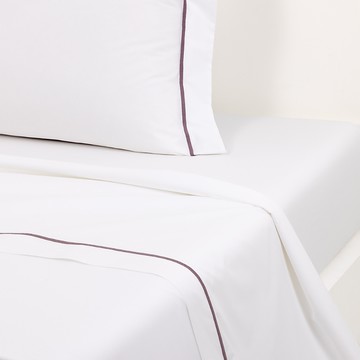 Yves Delorme Athena Flat Sheet, Full/Queen