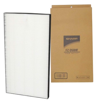 [4東京直購] SHARP 原廠 FZ-D50HF 加濕空氣清淨機 HEPA 集塵濾網 同 FZ-D40HFE 可用10年