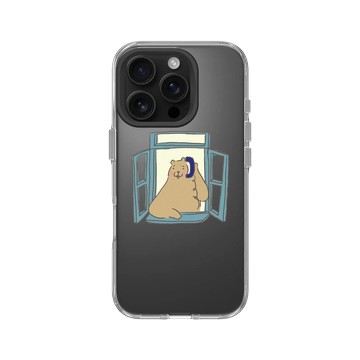 iPhone 16 Pro Clear 透明 - 咻咻熊 XiuXiubear - 你才是笨蛋吧