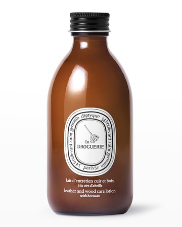 La Droguerie Scented Lather & Wood Care Lotion (Beeswax), 8.5 oz.