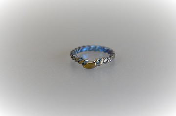 鈦戒指・結・C・鈦戒指No.3