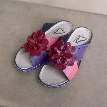 [韓國KW美鞋館]現貨MIT單花朵高手工縫製鞋