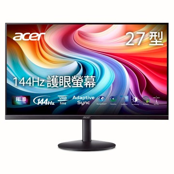 Acer｜SB273 P1 27吋超薄護眼螢幕