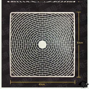 空調外殼風罩 出風葉出風框網罩 外風機網罩 外機格柵 保護塑