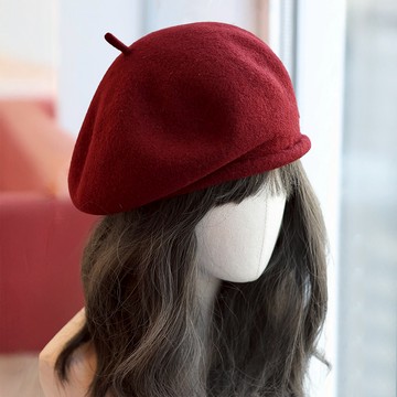 秋冬保暖百搭羊毛帽641699