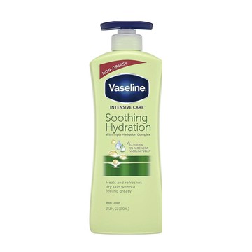 Vaseline 凡士林 潤膚乳液-蘆薈清新保濕 (600ml/瓶)【杏一】