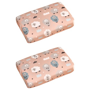 貝淇小舖 臺灣萊賽爾纖維床包枕套組  單人3.5尺床包(188 x 105cm) + 信封枕套(75 x 47cm)  紳士品格