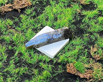 招財藍光拉長石 辦公室 風水擺件 旺桃花事業 快速出貨 入厝送禮