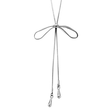 [鋼飾] 蝴蝶結的象徵項鍊 / The Symbol Of The Bow Necklace