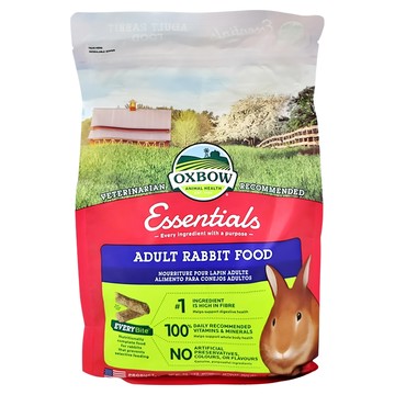 OXBOW Essentials系列 成年兔糧 2.2kg 含高纖維  1袋
