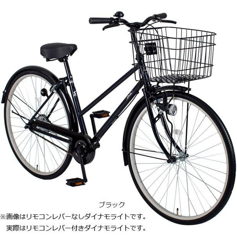 J050 真っ赤な普通自転車 Lapeure ダイナモライト 27インチ - 自転車