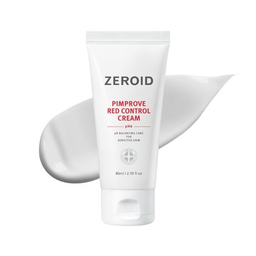 ZEROID Pimprove Red Control Cream pH4 80ml Set (+ Gel Cleanser 25ml)