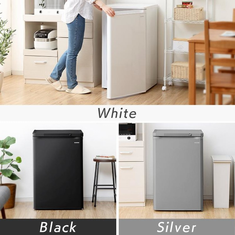 極美品】2024年製アイリスオーヤマ冷凍庫IUSD-9B