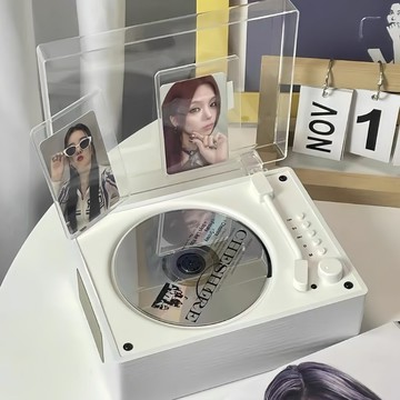 便攜式充電CD機復古藍牙音樂光碟播放器家用禮物音箱專輯播放器【Snowbelle優選】