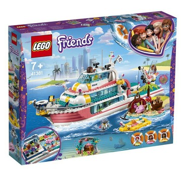 3800【台中翔智積木】LEGO 樂高 Friends 系列 41381 海上救援任務船