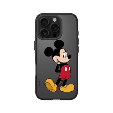 iPhone 16 Pro Clear 酷墨灰 - 迪士尼-米奇 Mickey - 來！米奇站好