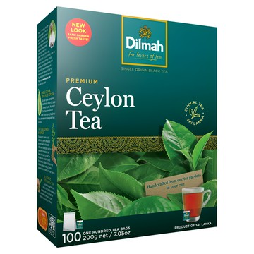 Dilmah帝瑪 錫蘭紅茶 斯里蘭卡中部高地  2g  100包  1盒