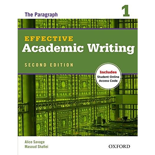 Effective Academic Writing The Paragraph Level