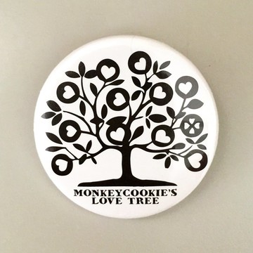 胸章 愛之樹之花開版 | MonkeyCookie