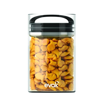 PREPARA [] EVAK 密封儲物罐 COMPACT 系列玻璃/亮面把手(2號)-700ml