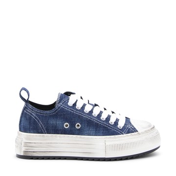 Dsquared2 - Blue Denim Berlin Sneakers