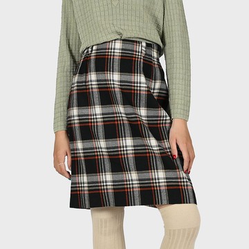 【蛋植物古著】回憶影格高腰A字古著裙