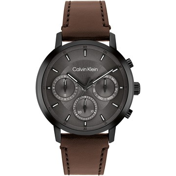 Calvin Klein CK Gauge 多功能三眼手錶-42mm 25200498