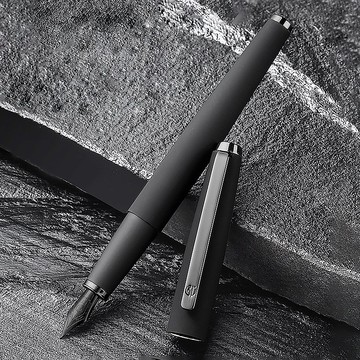 【客製化禮物】弘典 鋼筆 517D 鋼筆 / 矽膠質感筆桿 / 無刻字