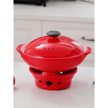 陶瓷鍋酒精爐砂鍋小火鍋固體耐高溫干鍋燉鍋煲仔淺鍋商用家用酒店