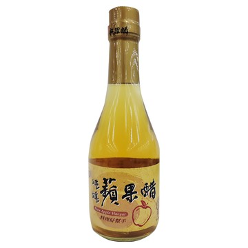 台酒 純釀蘋果醋  以蘋果汁遵循古法釀造  不殘留糖分  口感自然甘爽  溫和不嗆  適合各種料理烹調  調味醬料或調配果汁飲  300ml  1瓶