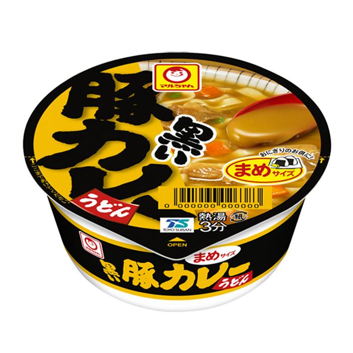 東洋水産 マルちゃん 黒いまめ豚カレーうどん 42g×12個入 ／食品