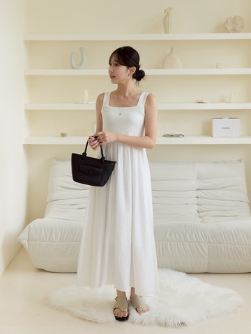 夏日抓皺感雲朵長洋