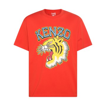 Kenzo - Flame Red Cotton T-shirt