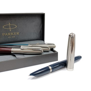 PARKER 51複刻版 不銹鋼尖鋼筆 (51)