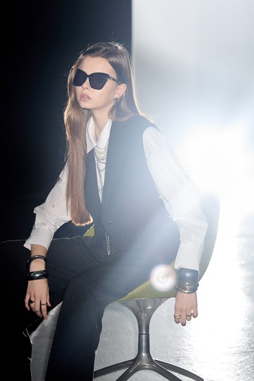 高級深灰變化式西裝背心