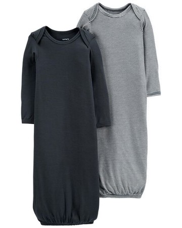 Baby 2-Pack Gown Set with LENZING™ ECOVERO™