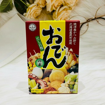 日本 網印 高湯調味粉 關東煮調味粉（24gX3袋入）關東煮 調味素 關東煮湯底 高湯湯底
