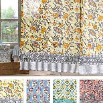 【預訂】印度製 Amabile可愛少女風印花門簾