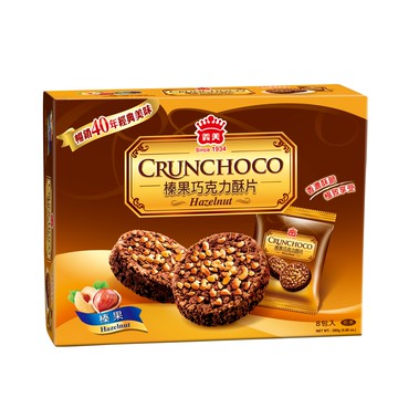 義美榛果巧克力酥片280g